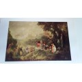 The Embarkation for Cythera - Antoine Watteau (1684 - 1721) Plate