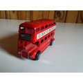 Die Cast London Bus 9cm x 5cm x 3cm