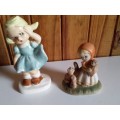 Two Small Old Figurines for One Bid