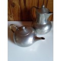 Two Royal Holland Pewter Tea Pots