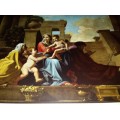 Holy Family on Steps - Nicolas Poussin 1594 - 1665 Plate