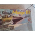 1978 Revell Dassault Mirage 111 Assemble Model - See Description
