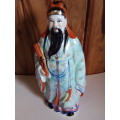 Vintage Glazed Porcelain Oriental Figurine