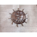 Thailand Wood, Canvass and Light Metal Souvenir Wall Hanging
