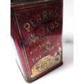 Vintage Pearks Teas Tin