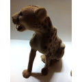 Vintage Detailed Lion and Cheetah Toys from Kruger Park