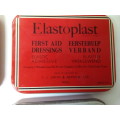 Four Vintage Elastoplast Tins