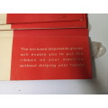 7 Packs Vintage Plastic Gloves for Changing Typewriter Ribbon