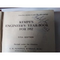 Kempe`s Engineer`s Year Book Vol 1 and 2 1952