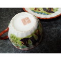 Vintage Japanese Geisha Girls Egg-Shell Tea Set