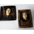 Two Vintage Three Dimensional Wall Hangings