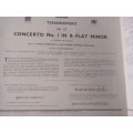 Vintage His Masters Voice Tchaikovsky Concerto No 1 Vinyl set in Album
