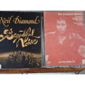 Two Old Music Sheets - Paul Simon and Neil Diamond