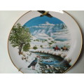 Large Heritage Collection `Winter in the Drakensberg` Plate