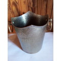 Vintage Solid Ice Bucket with Handles