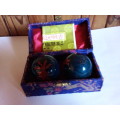 Vintage Set of Oriental Chime Stress Balls