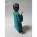 Queen of England Figurine with Waving Hand