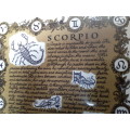 Scorpio Wall Hanging Tile - Made in Germany