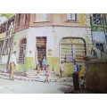 Gympie Street Woodstock Watercolour Calendar Print