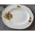 Vintage Extra Large Alfred Meakin Country Scene Platter