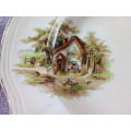 Vintage Extra Large Alfred Meakin Country Scene Platter