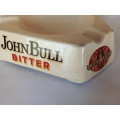 Vintage John Bull Bitter Glazed Ceramic Ashtray