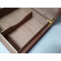Wooden Cigar Climate Humidor Box