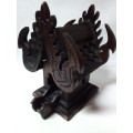 Small Carved Wooden Oriental Style Building
