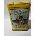 Small Colman`s Mustard Powder Tin with Content