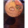 1980 Readers Digest World Antique Spot Globe