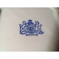 Vintage Blue & White `Victoria` Ironstone Bowl