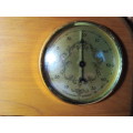 Vintage Thermometer on Solid Board with Elephant Cast