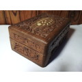 Decorative Carved Wooden Box