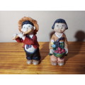 Pair of Small Koreart Figurines