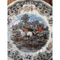 Churchill Herring`s Hunt `Breaking Cover` Plate with Stand