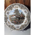 Churchill Herring`s Hunt `Full Cry` Plate with Stand