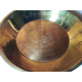 Engraved Brass Bowl - Ideal for Pot Plant