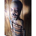 African Wood Carved Figurine
