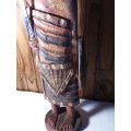 African Wood Carved Figurine