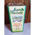 Large San Michele Olive Pamace Oil Tin