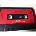 Rush - Hold Your Fire Music Cassette Tape