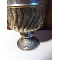 Vintage Solid Silverplate Icebucket with Handles