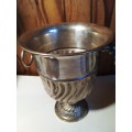 Vintage Solid Silverplate Icebucket with Handles