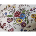 Solid Vernon Kilns from California `May Flower` Platter (S18)