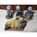 Monk Baby Figurines