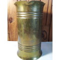Solid & Heavy Brass Shell Vase