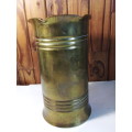 Solid & Heavy Brass Shell Vase