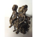 Small West African Bronze/Brass Sculpture