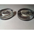 Two Glass Paperweights - Images of Shrewsbury
