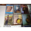 10 x Old SA Music/Artists Cassette Tapes
